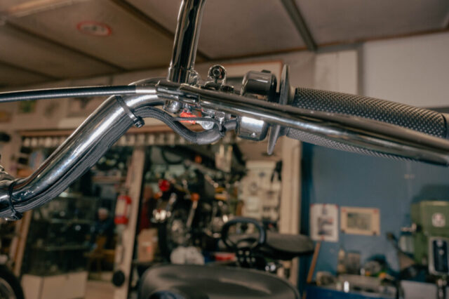 Kombischalter verkabelt, Masse angeschlossen